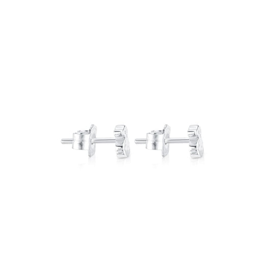 Silver Puppies Earrings 0,5cm |