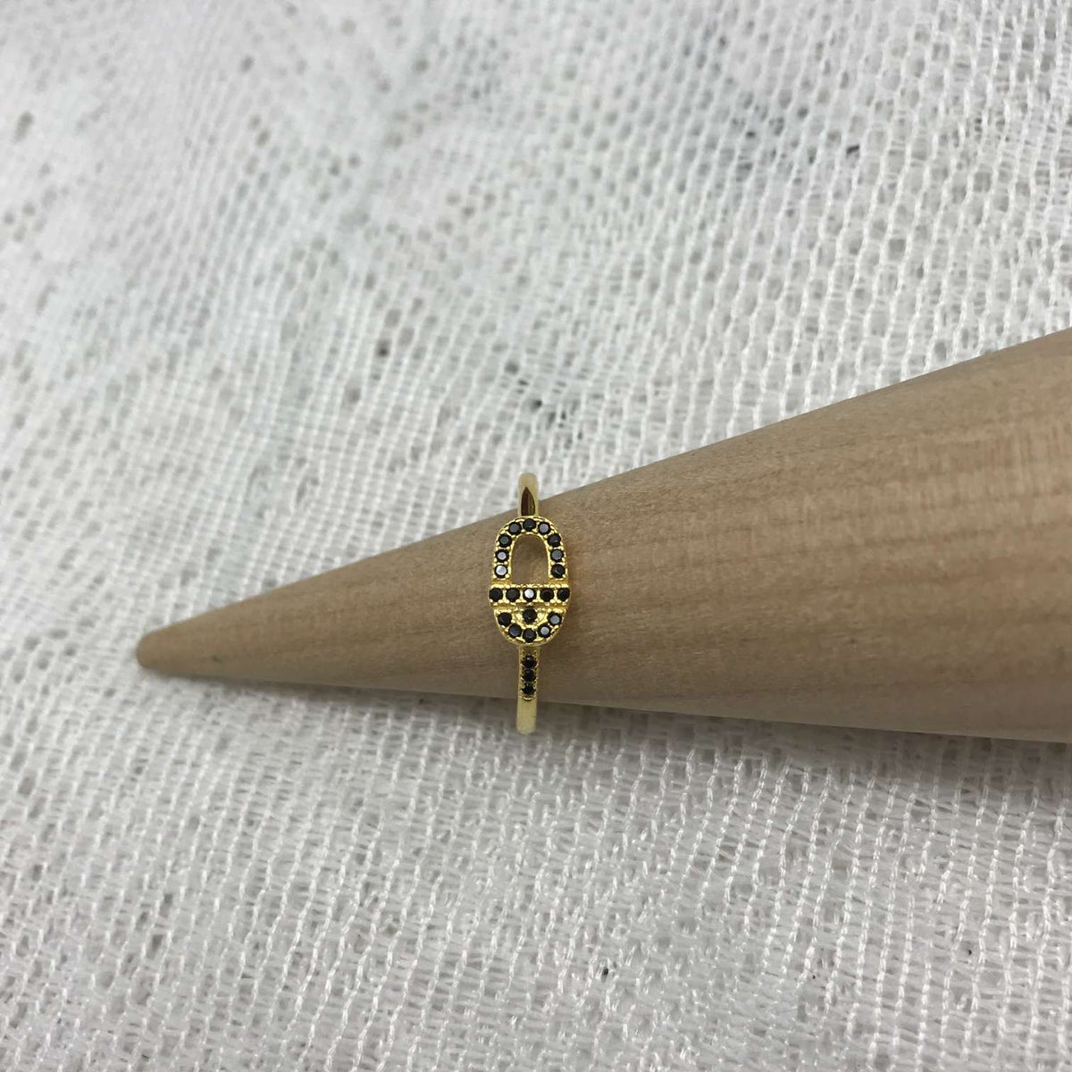 Small  Ring with spinels MANIFESTO