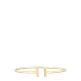 Tiffany & Co T Wire Bracelet  Yellow Gold Bracelet