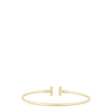 Tiffany & Co T Wire Yellow Gold Bracelet