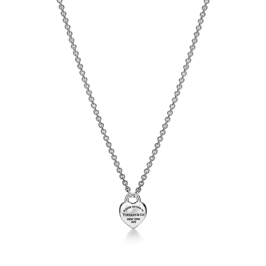Return to Tiffany® Full Heart Pendant in Sterling Silver