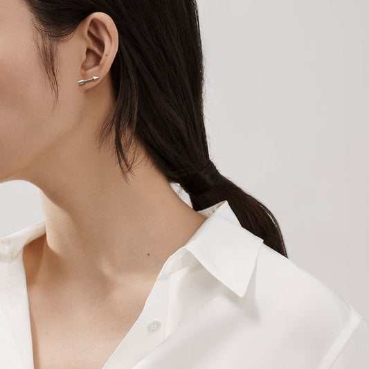 Return to Tiffany® Lovestruck Heart Tag & Arrow Earrings in Sterling Silver