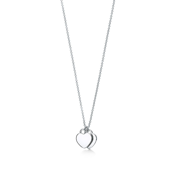 Return to Tiffany® Mini Heart Pendant and Earrings Set in Sterling Silver
