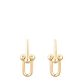 Tiffany & Co Hardwear Medium Link  Rose Gold Earrings