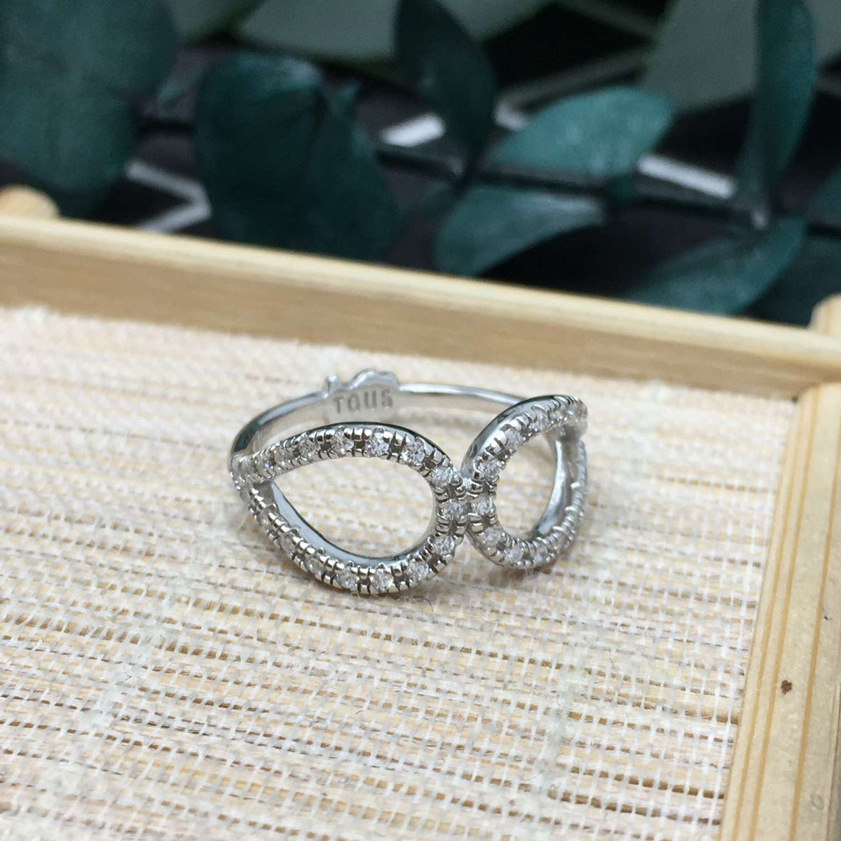White  with  Happy Moments Ring