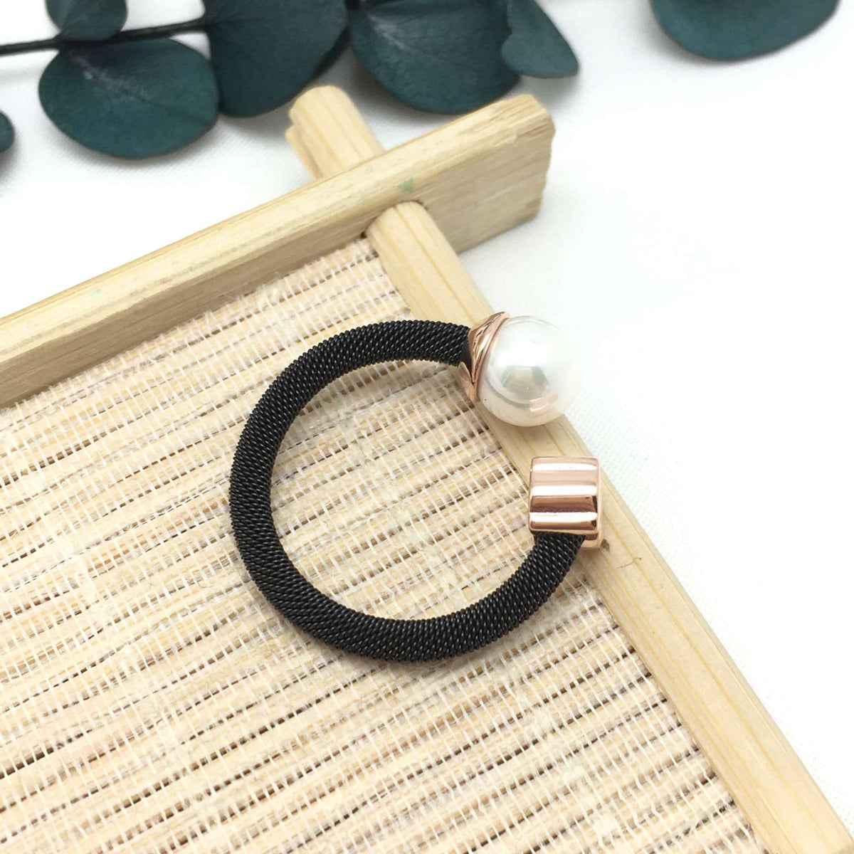 Yellow Steel Mesh Ring stainless steel  Mesh ring