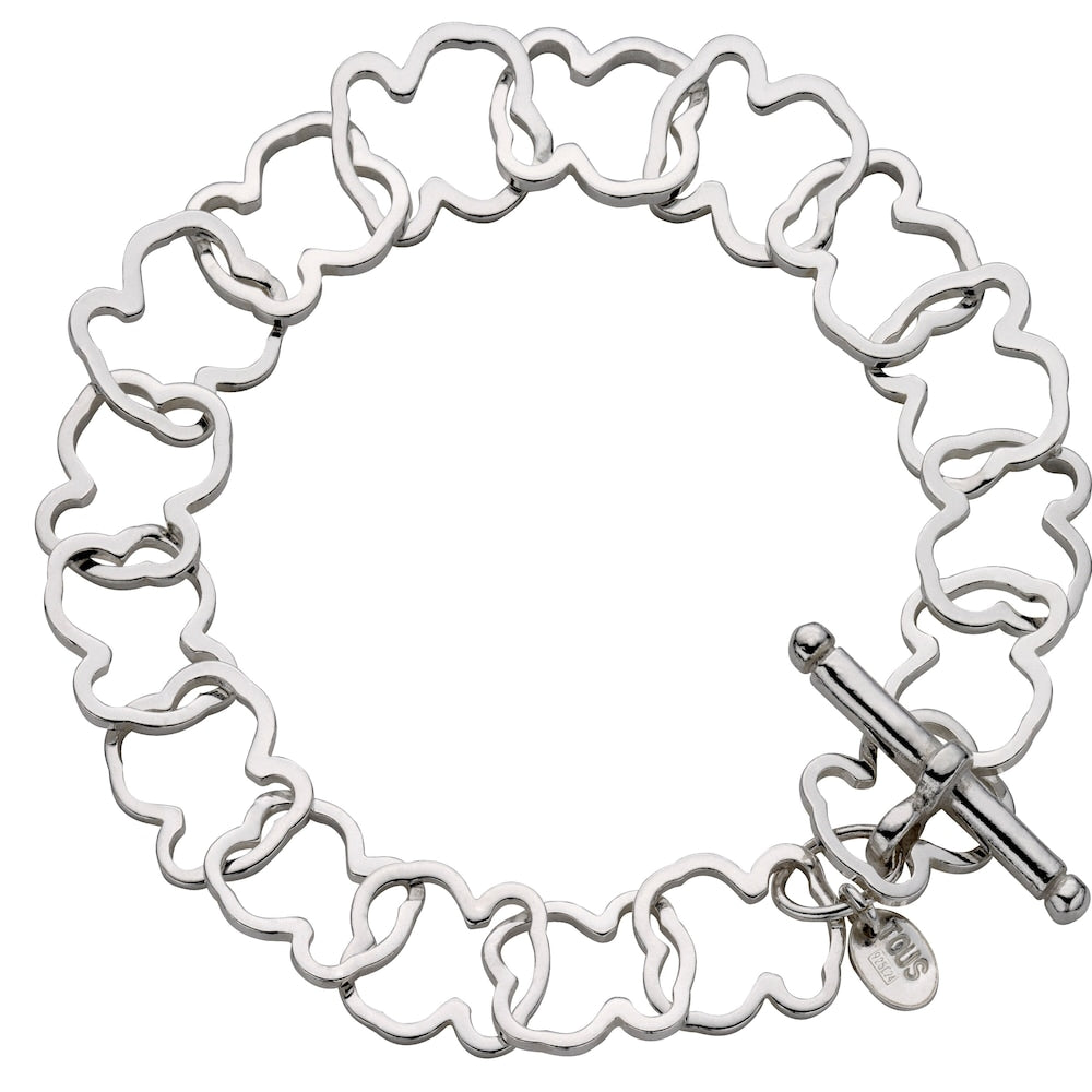 Pulsera Carrusel de Plata 19cm