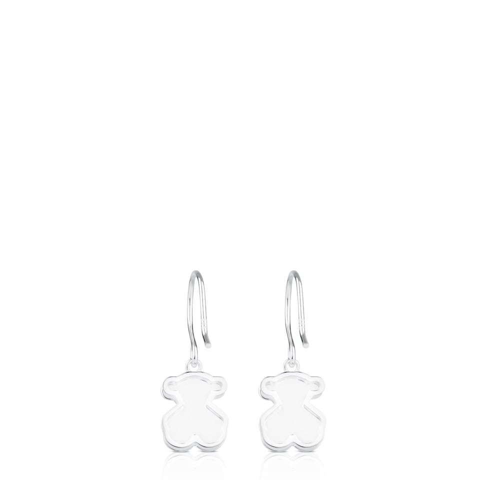 Silver Galaxy Earrings