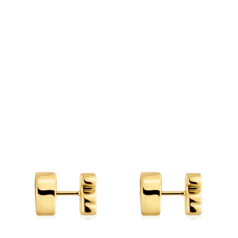 18kt gold plating over silver bear Earrings  TOUS 1950 |