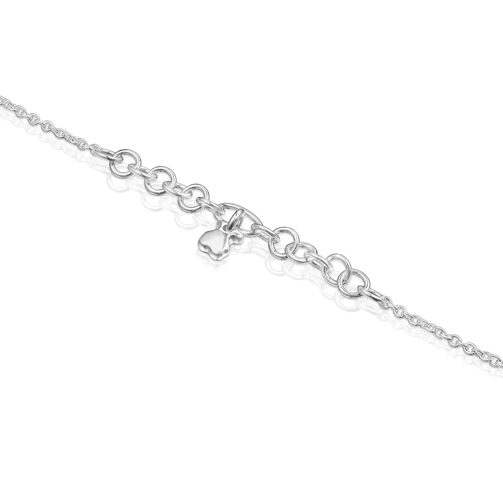 Pulsera con motivo de Luna de Plata |
