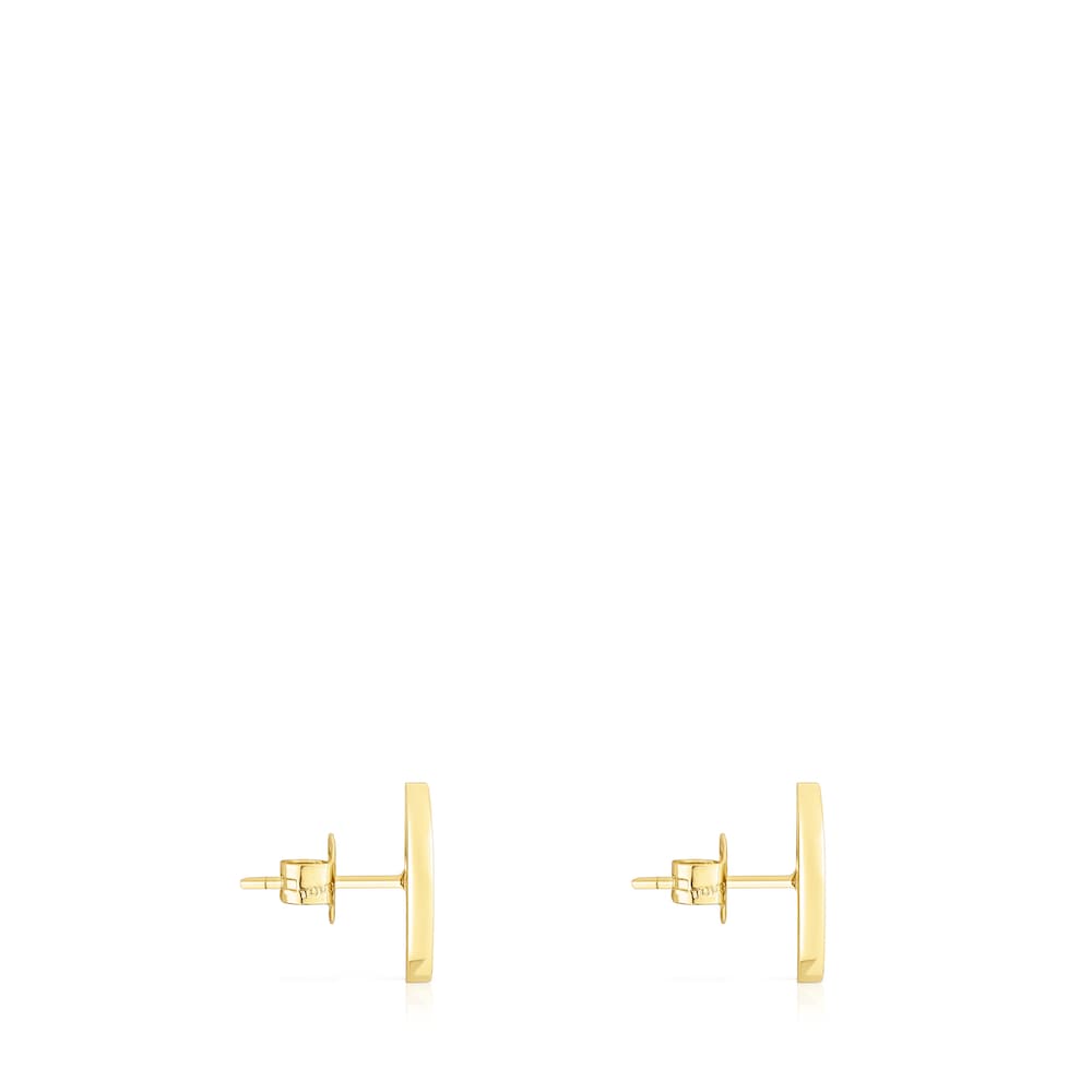 Gold Oursin Earrings  |