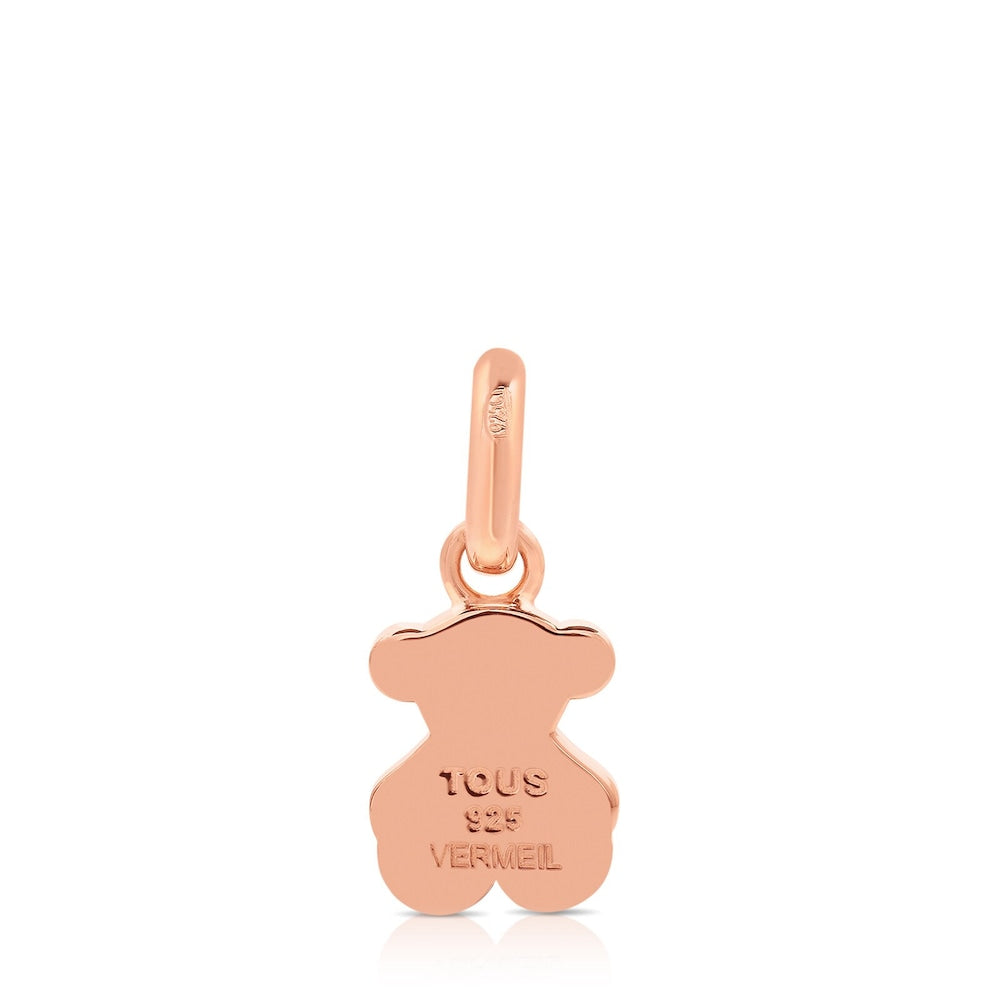Rose Vermeil Silver Sweet Dolls Pendant
