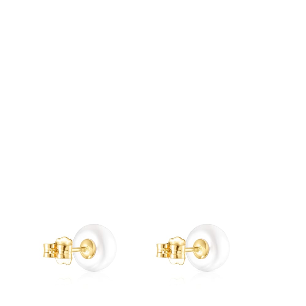 Gold   Pearls Earrings with Pearls |