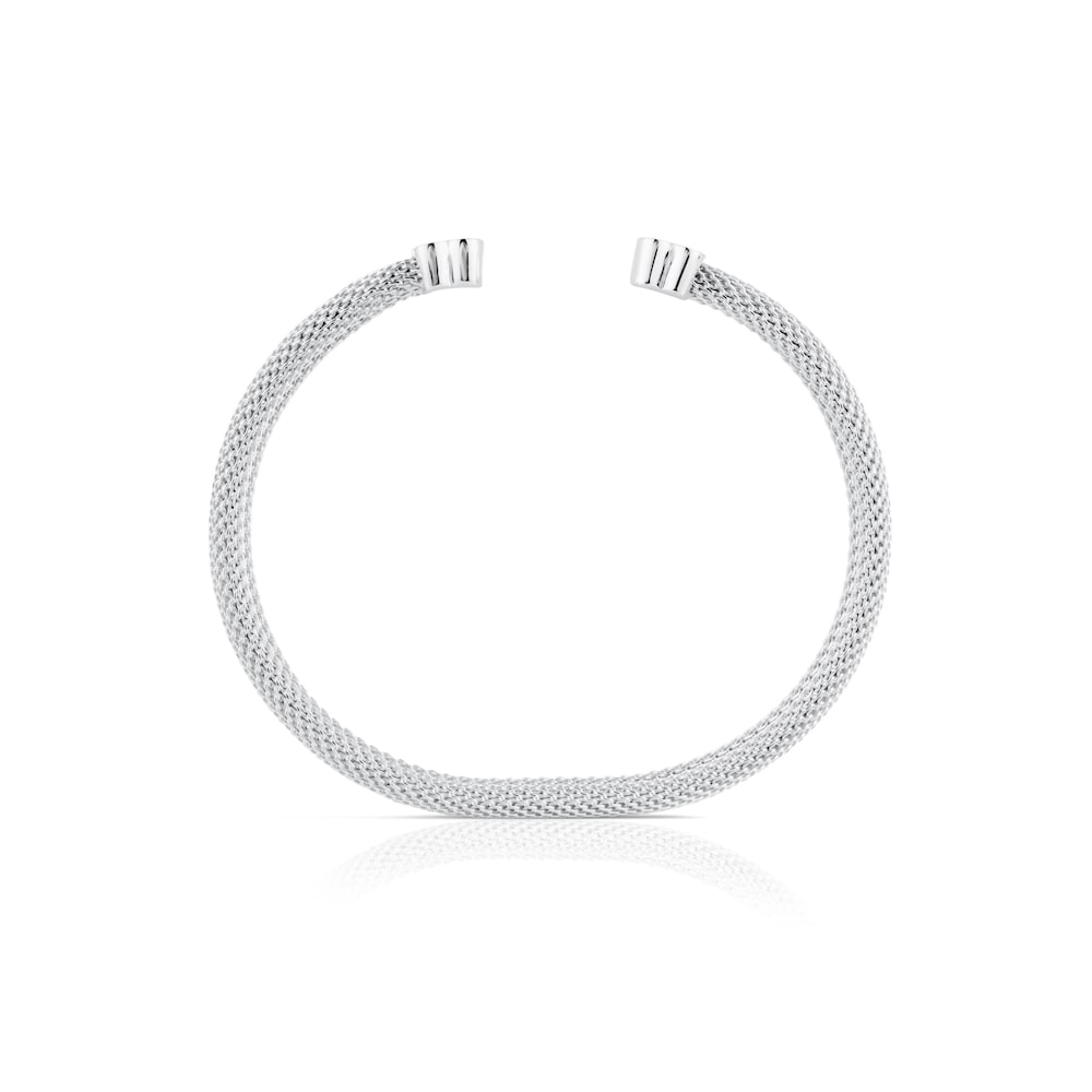 Brazalete TOUS Malla Plata motivo Oso |