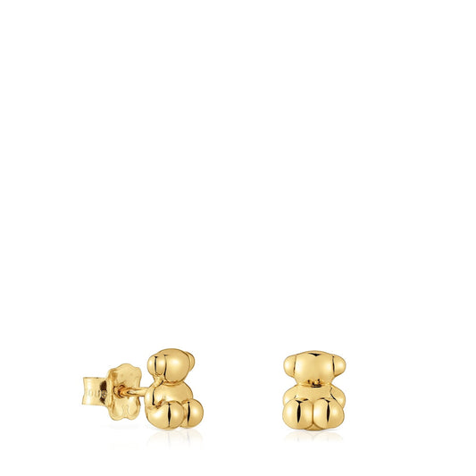Gold bear Earrings Bold Bear |