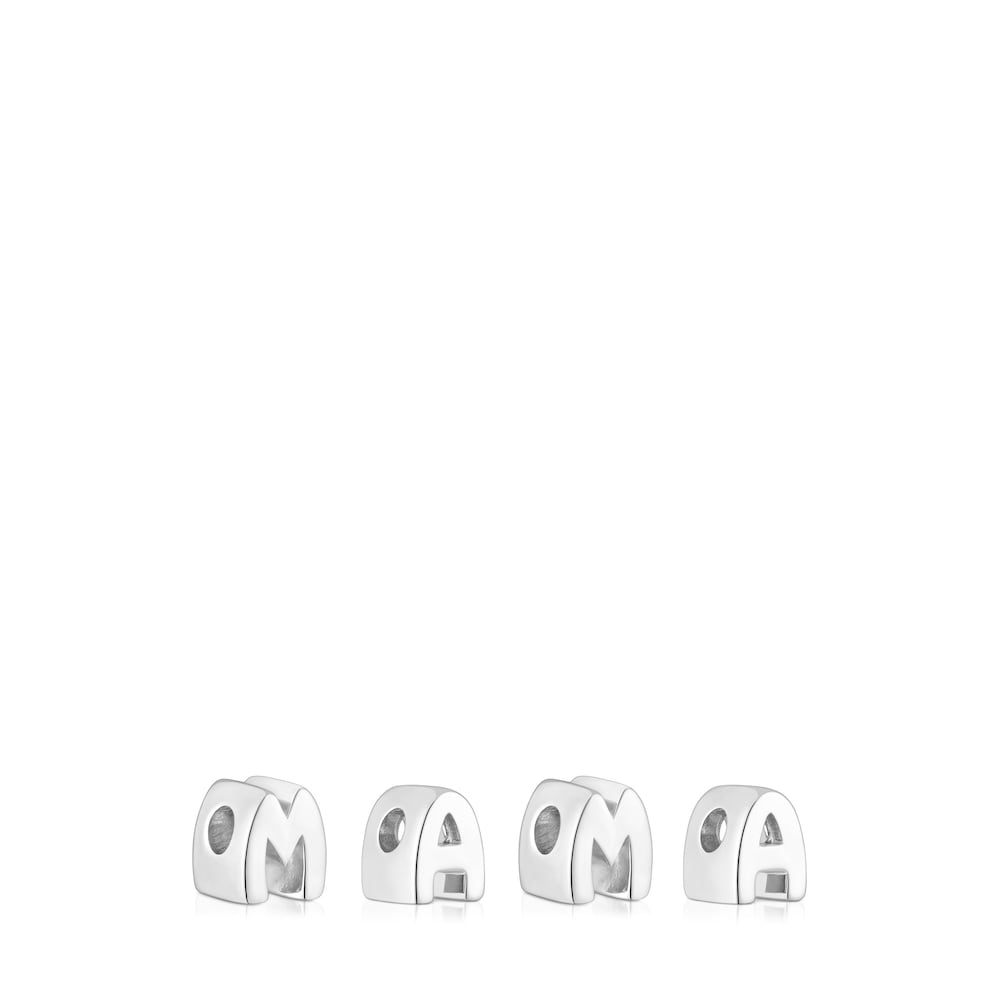 Silver pack of Charms   Mama |