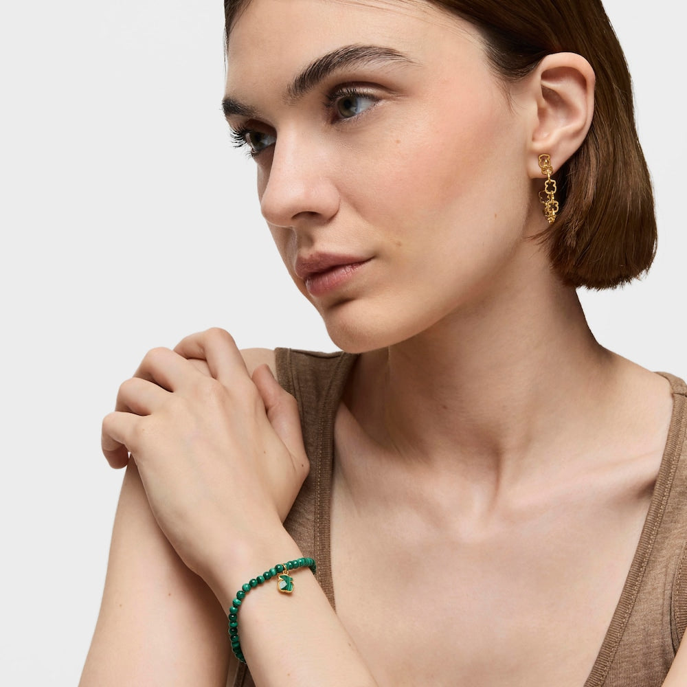 Pulsera Icon de Vermeil de Plata y Malaquita |