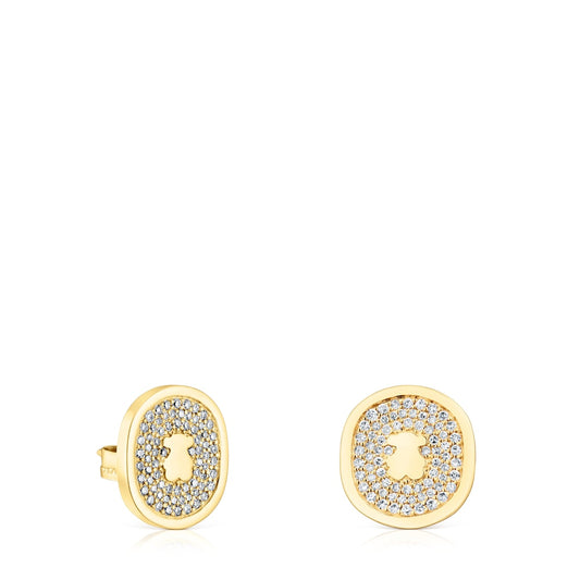 Gold Oursin Earrings |