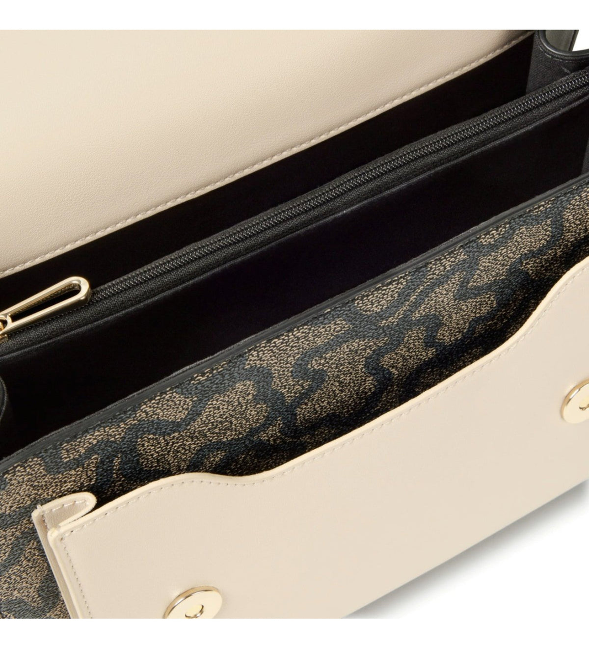Bolso de hombro gris M. Audree Chain K Icon