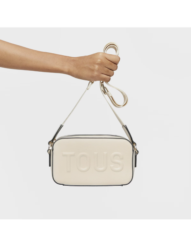 Beige Reporter Shoulder Bag   La Rue New