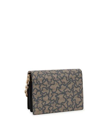 Bolso de hombro mediano Black Audree Kaos Icon