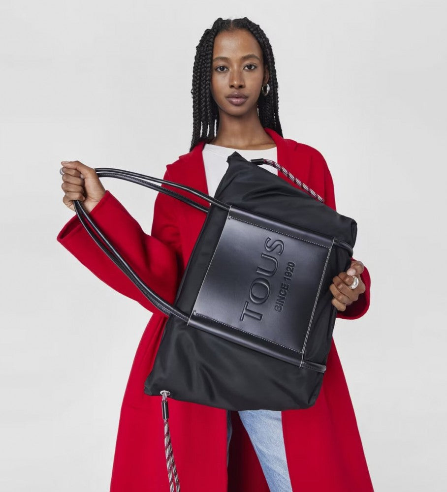 Bolso Capazo XL. Empire Soft Black