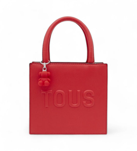 Mini Cube Brenda red bag