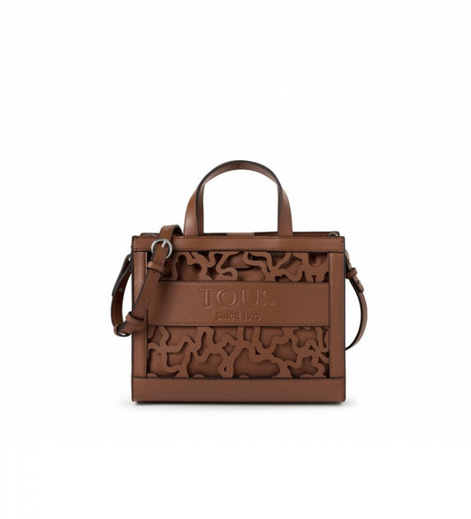 Bolso shopping Amaya Kaos marrón - Moda, calzado y accesorios Esdemarca Store - Zapatos de las mejores marcas y zapatos de diseño
