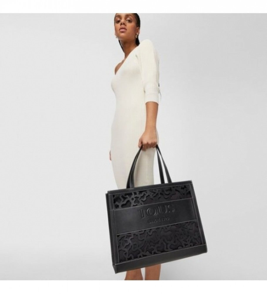 Bolsa de la compra extragrande. Amaya K Shock Negro