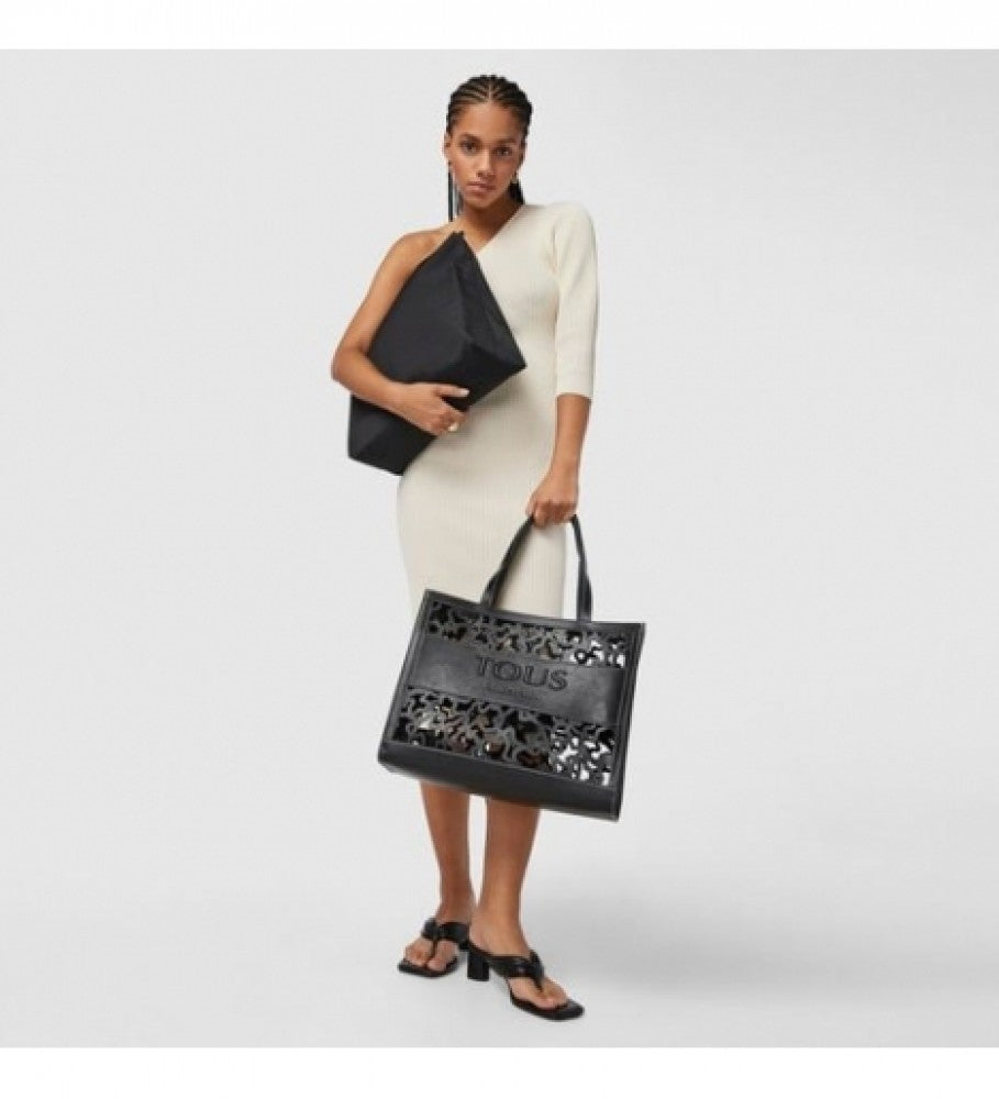 Bolsa de la compra extragrande. Amaya K Shock Negro