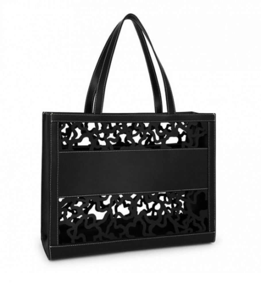 Bolsa de la compra extragrande. Amaya K Shock Negro