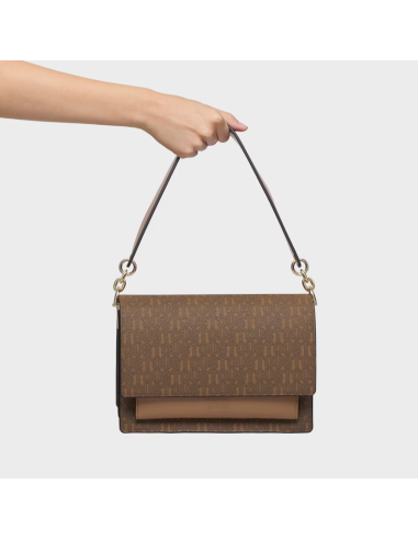 Medium earthen Audree   Buckles Silhouette messenger bag